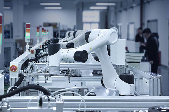 Cobot in assembly line
